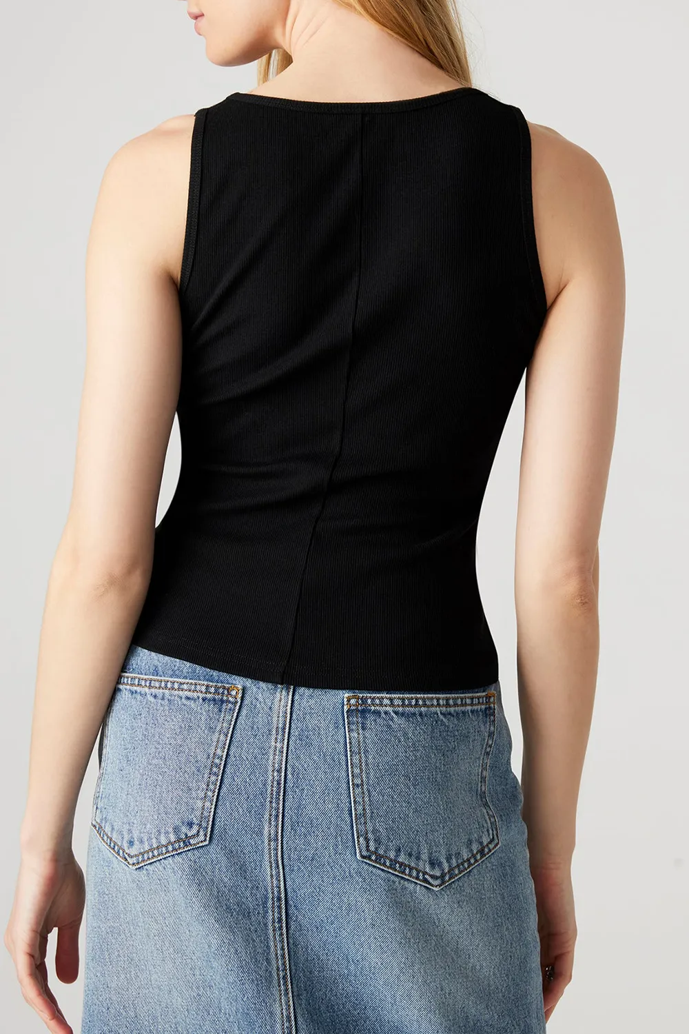 Sleeveless Top White