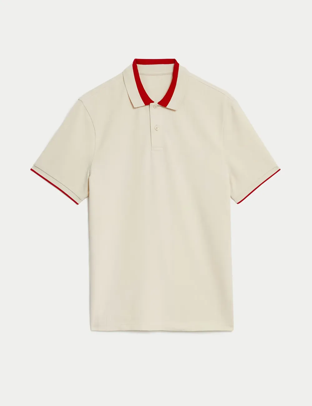 Cotton Rich Textured Polo Shirt