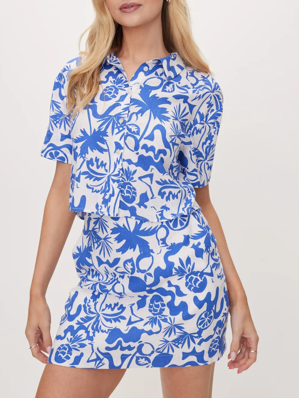 Linen Blend Daily Shirt