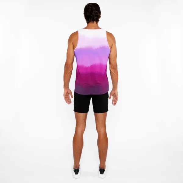 Balance Printed Mesh Tank Top