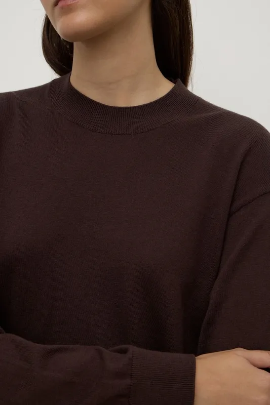 Ganache Cotton Cashmere Lounge Sweater