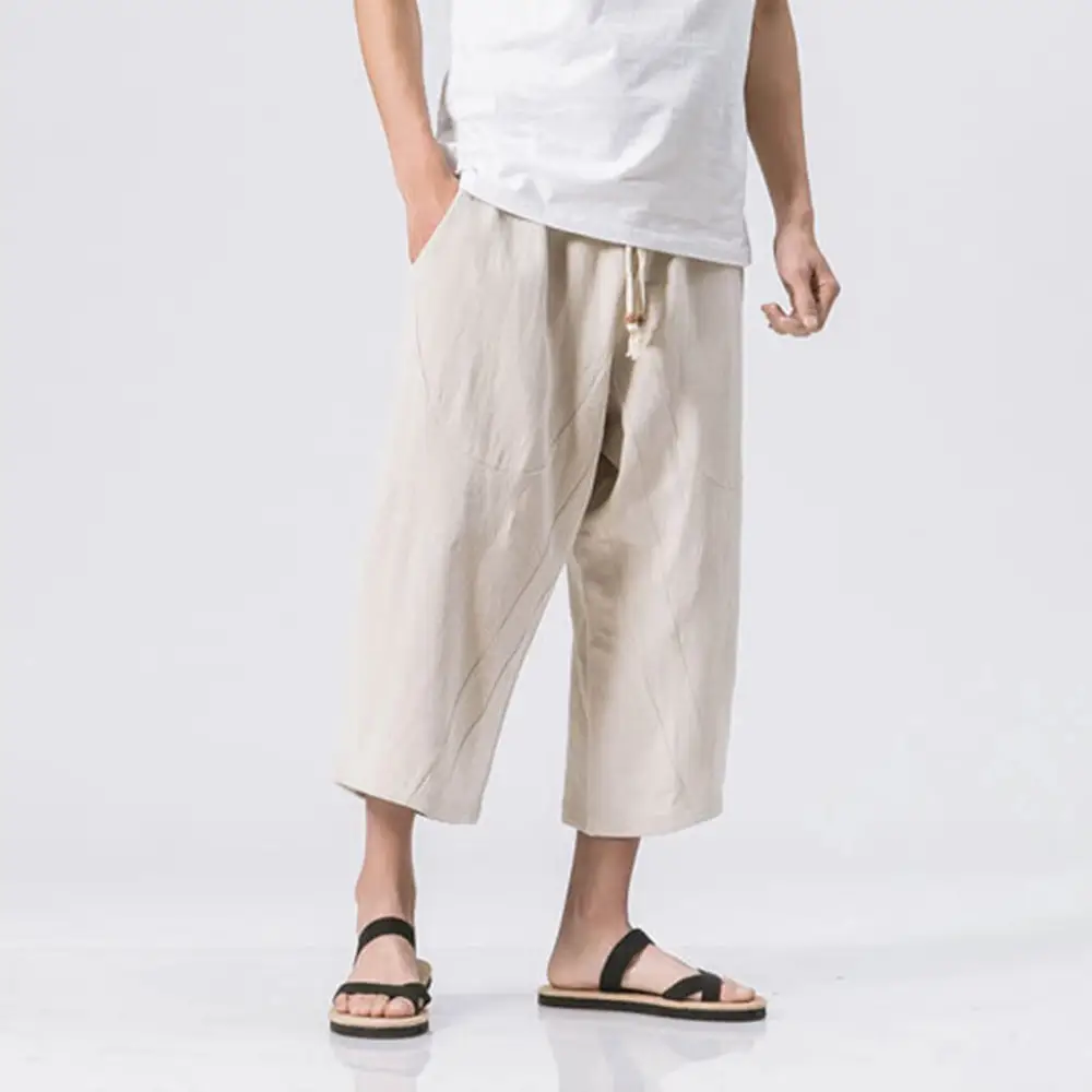 Lightweight Cropped Utility Pants