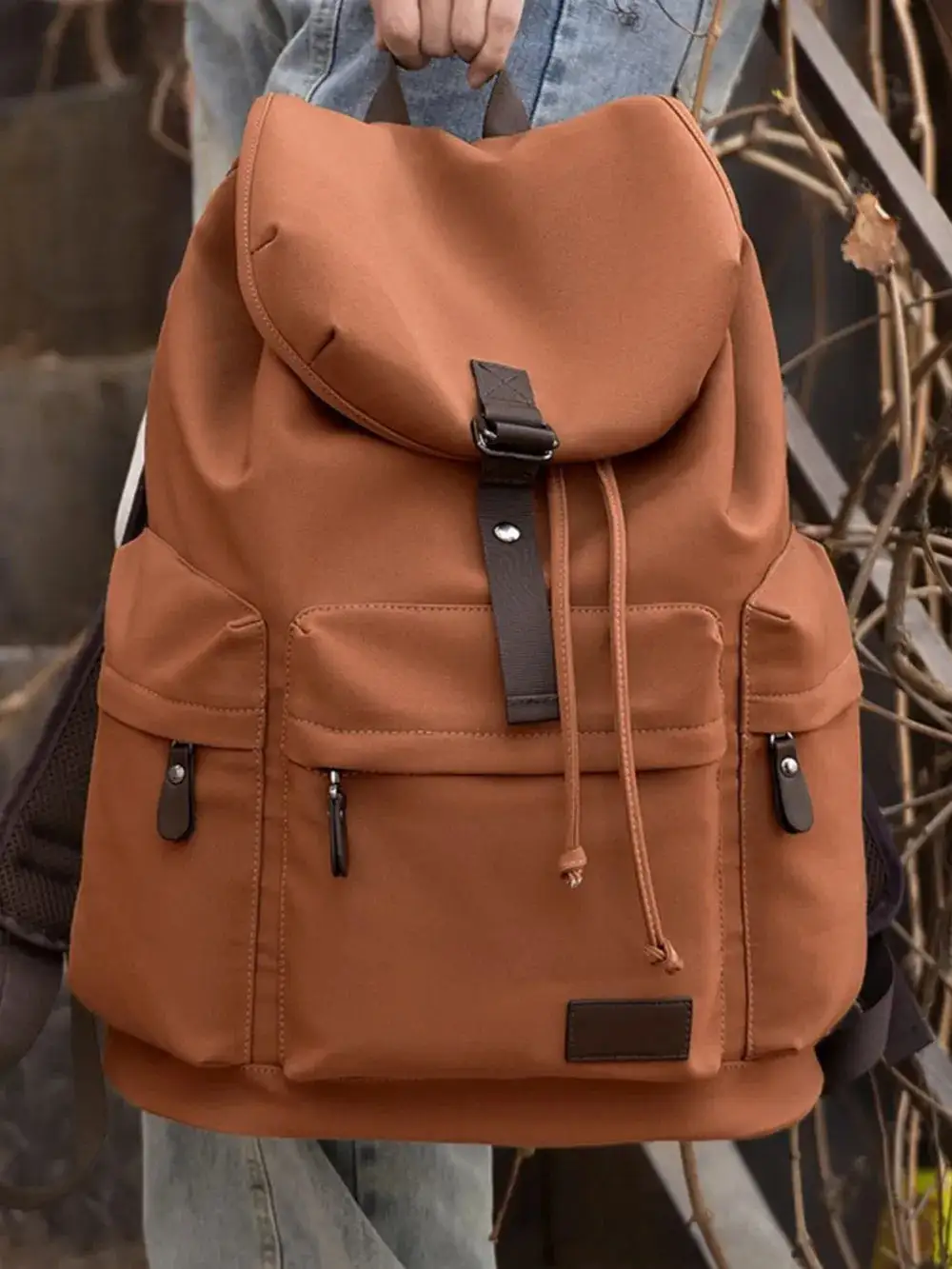 Canvas Multi Pocket Backpack