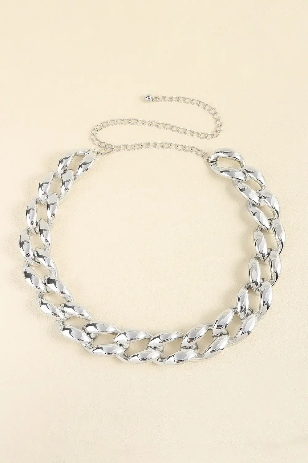 Linked Acrylic Waist Belt