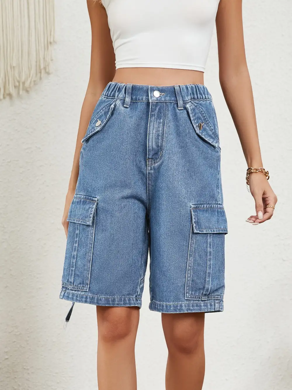 Relaxed Clean Pocket Detail Shorts