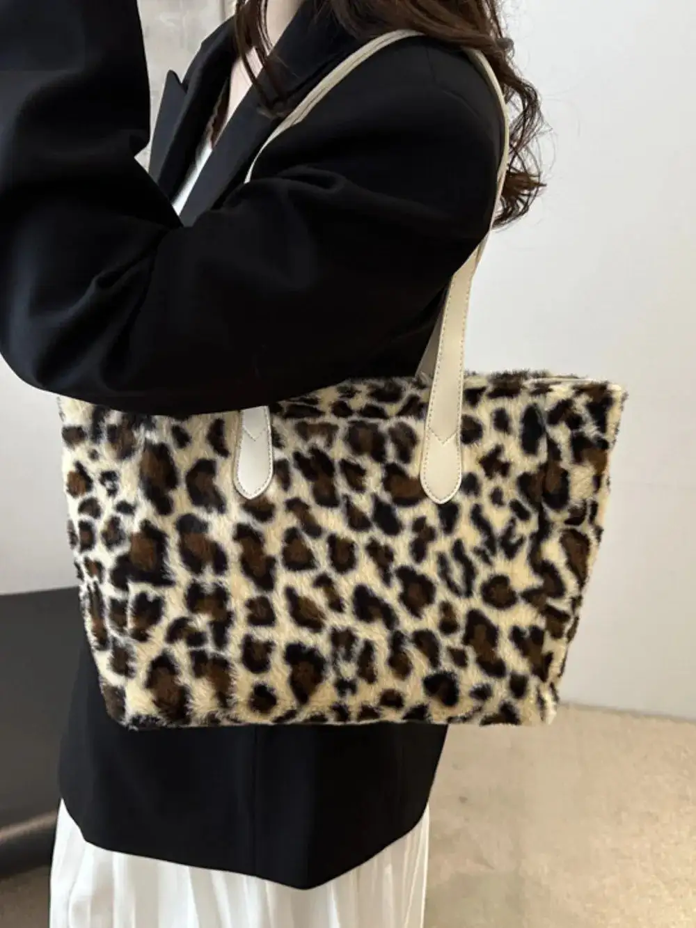 Leopard Print Tote Bag