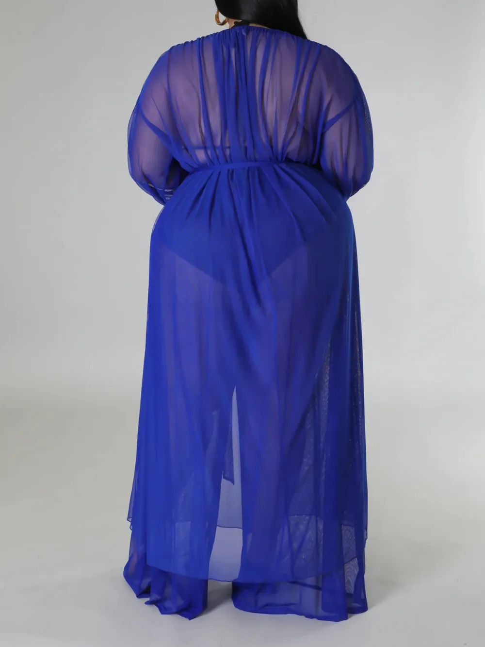 Women'S Fashion Plus-Size Tulle Suit