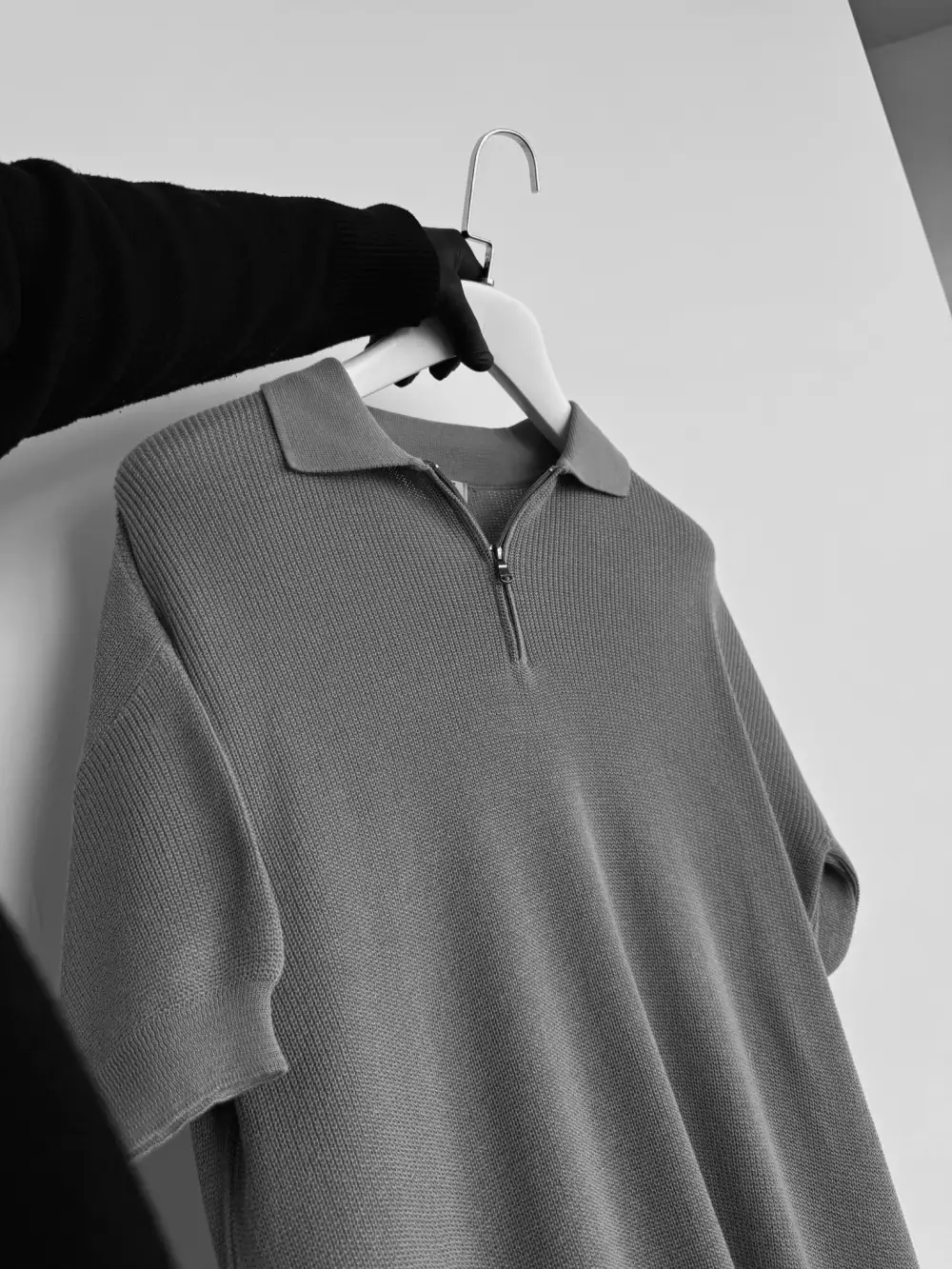 Athletic Relaxed Knit T-Shirt