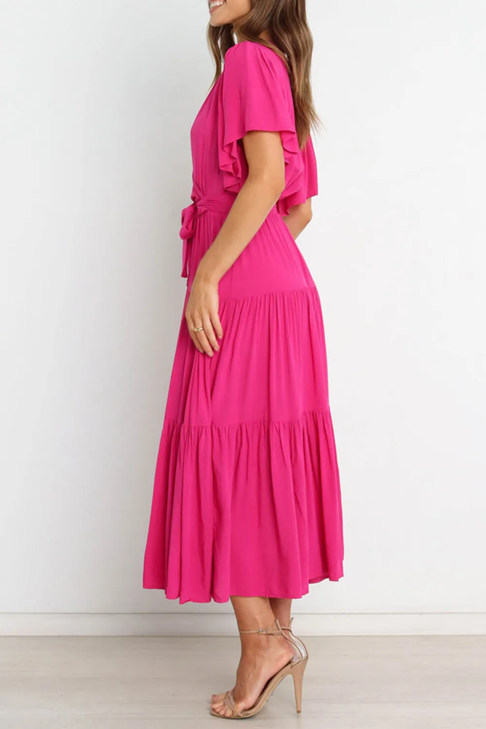 BARKER DRESS - PINK