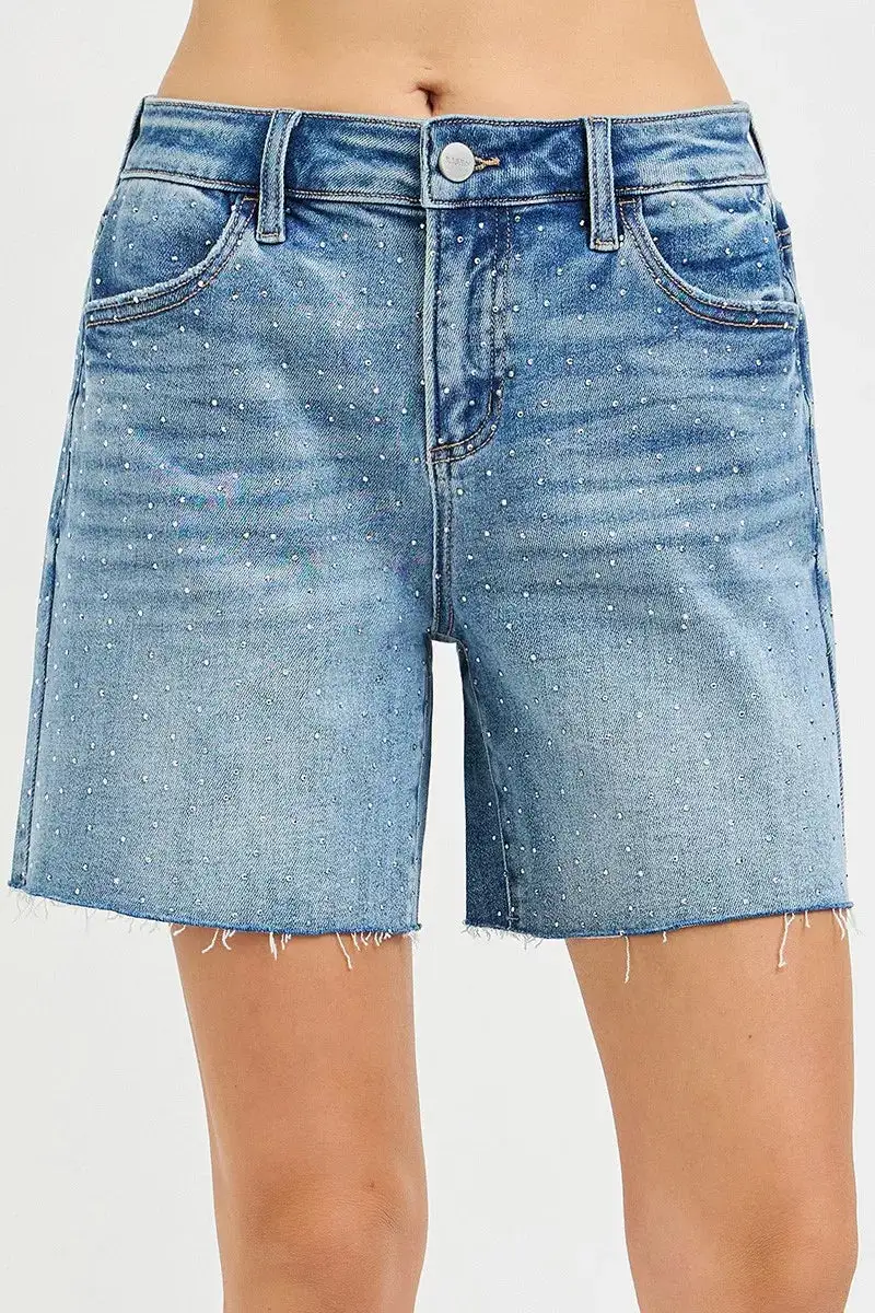 Slouchy Mid Length Casual Shorts