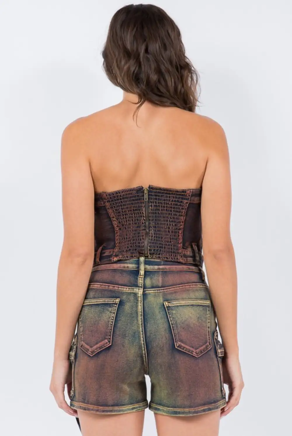 Everyday Tube Top Women's Shorts Set