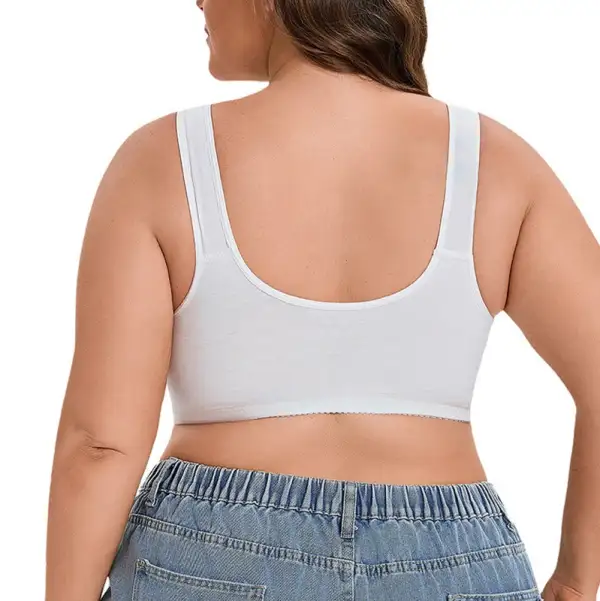 Lace Vest Wireless Bra
