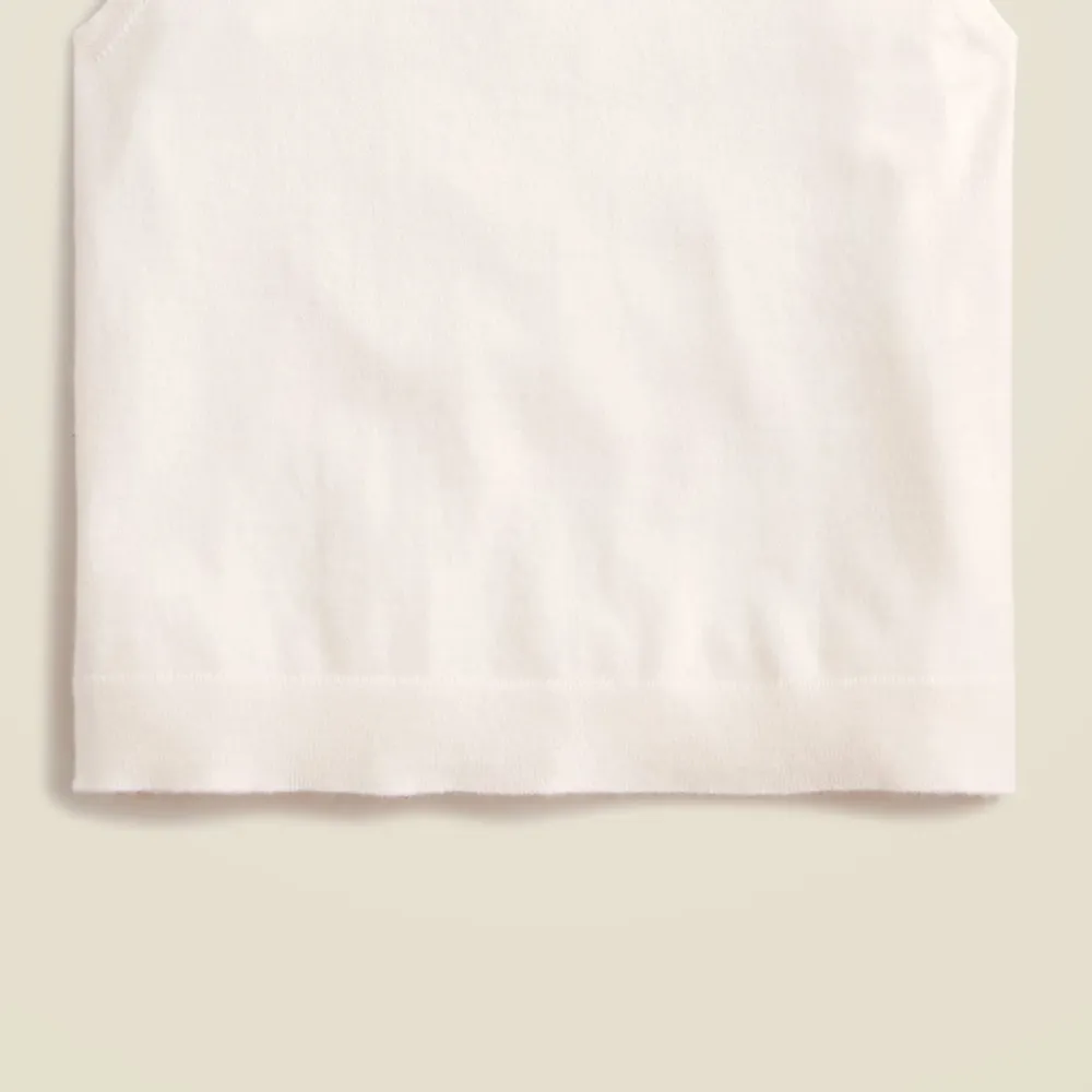 Cashmere-Blend Cropped Tops