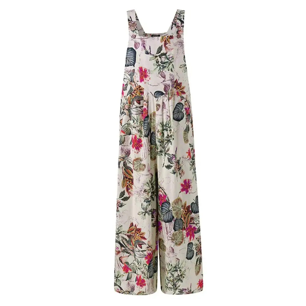 Ease Sleeveless Zipper-Front Jumpsuit