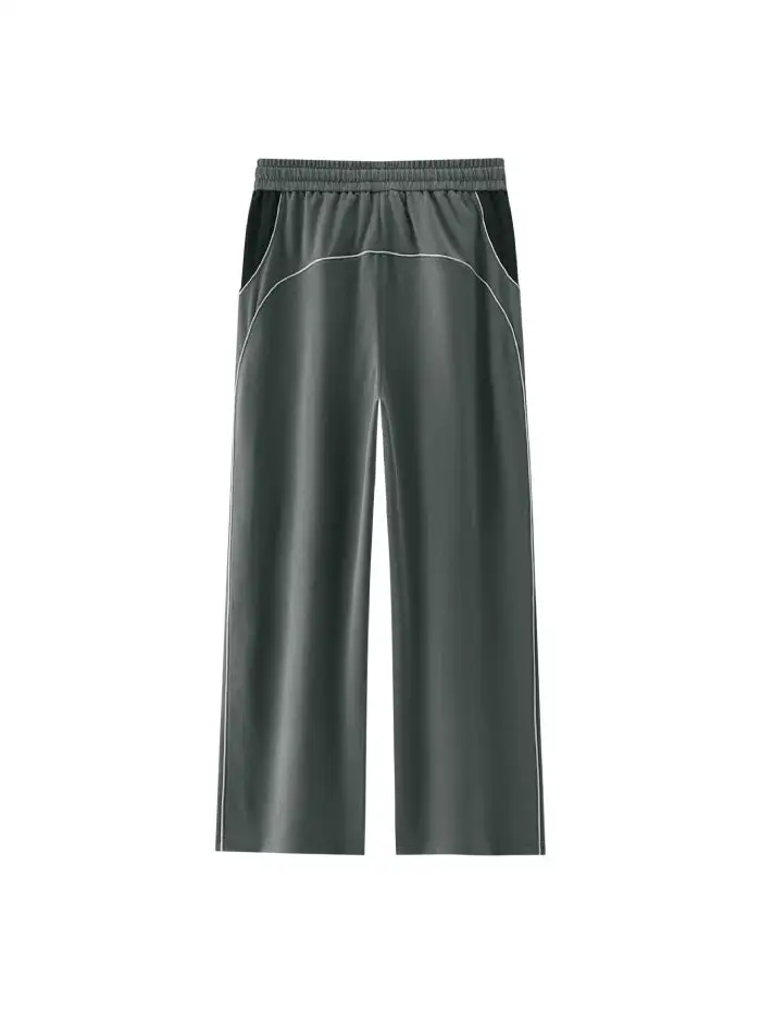 Men's Relaxed Wide-leg Trousers