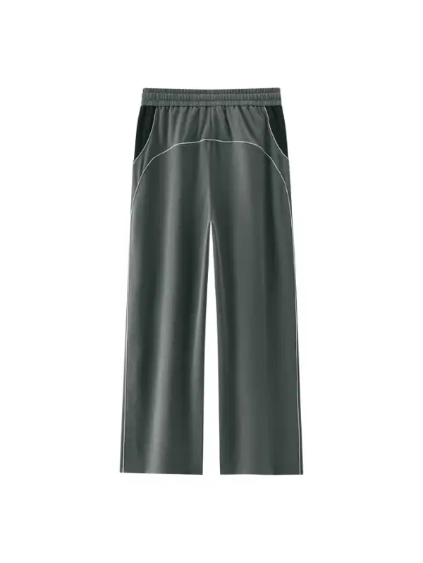 Men's Relaxed Wide-leg Trousers