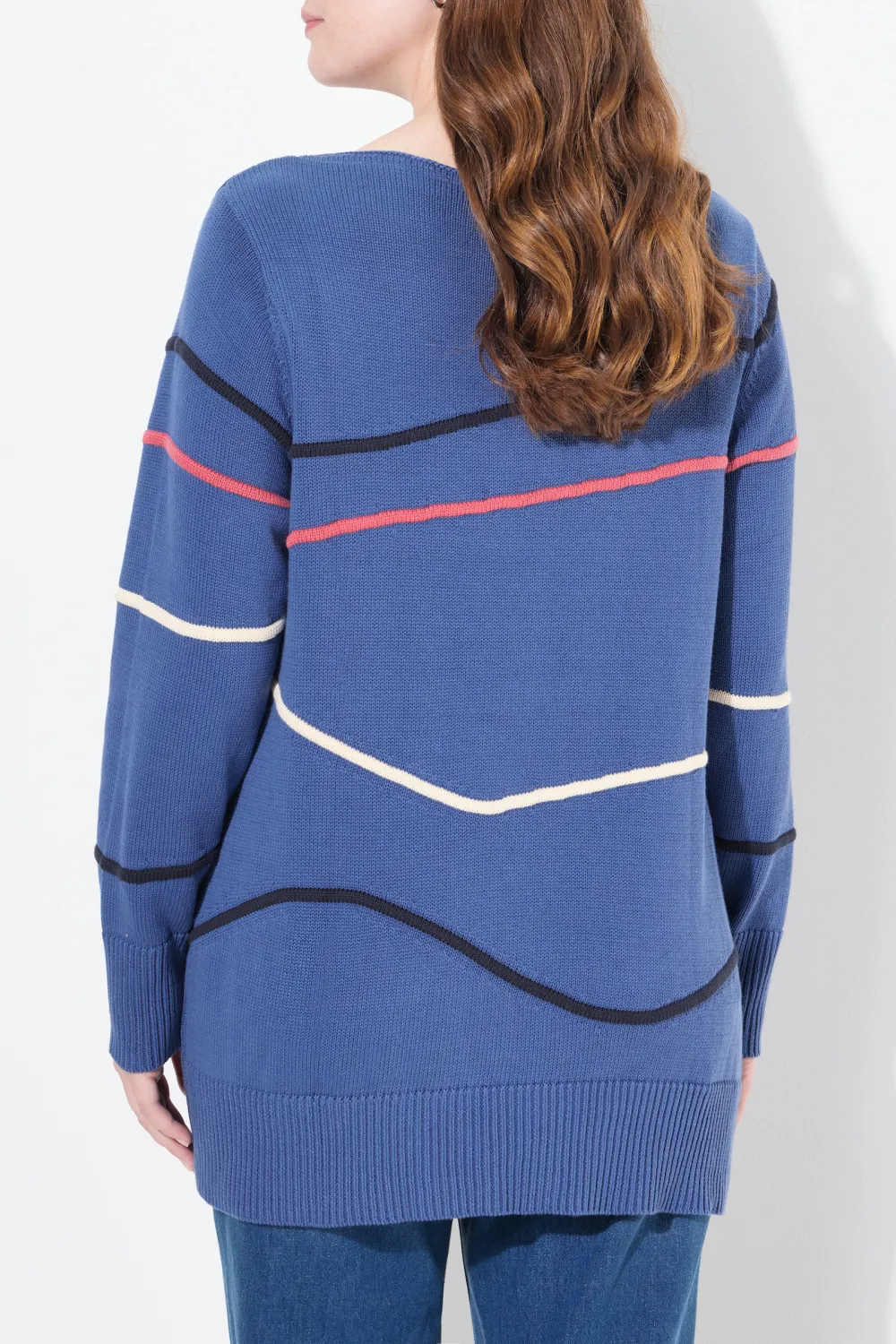 Collar Curled Sweater