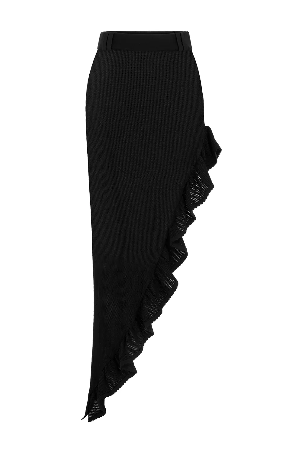 Irregular Skirt-Black