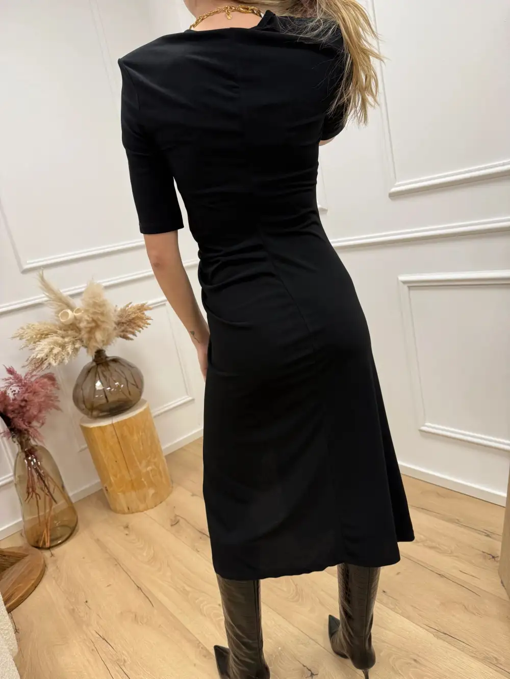 Midi Ruched Dress