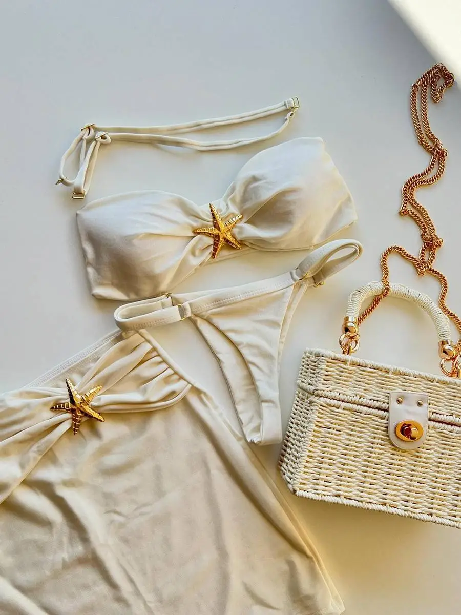 Starfish Motif Bikini Set