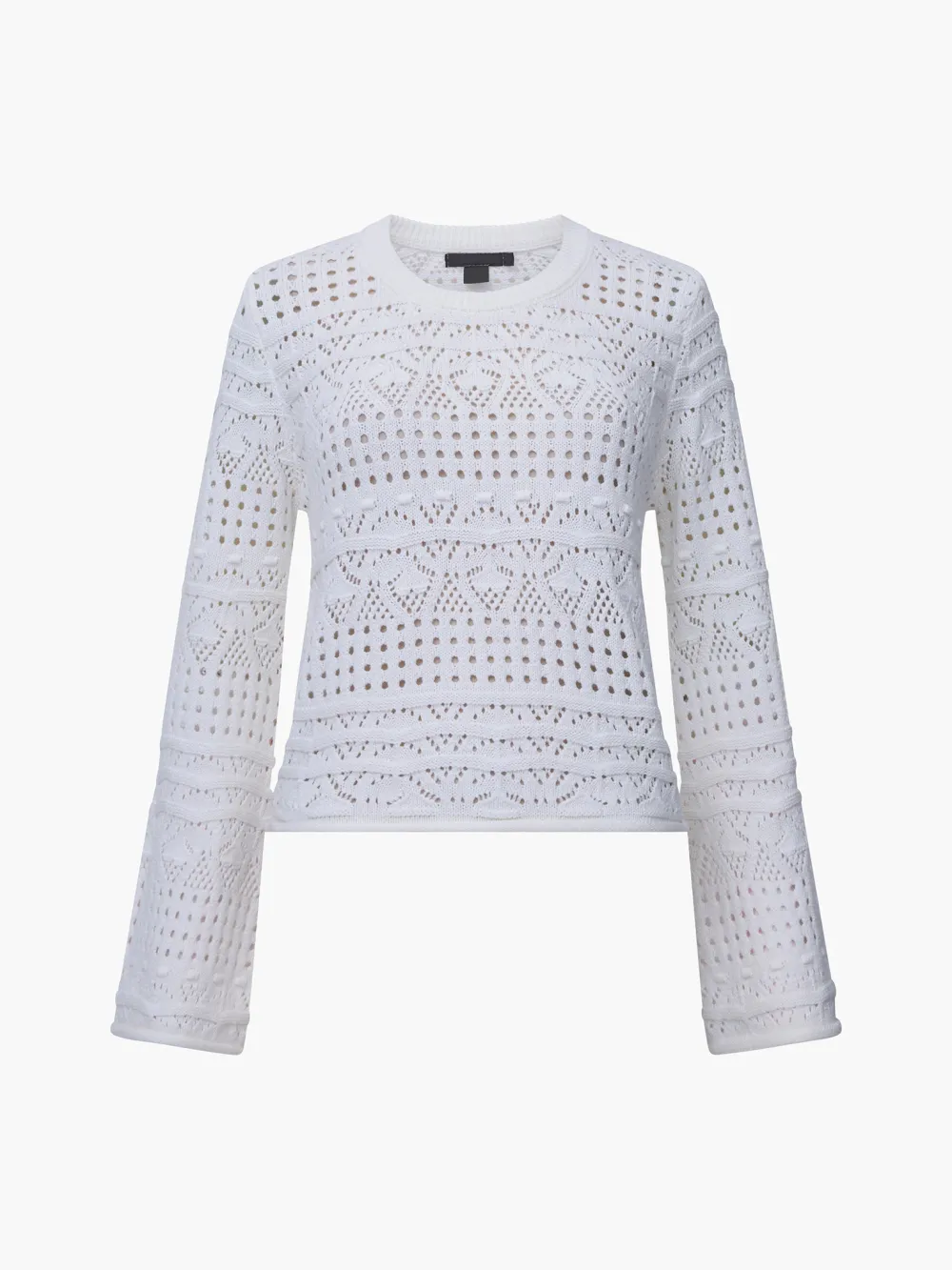 Elegant Art Open Knit Sweater