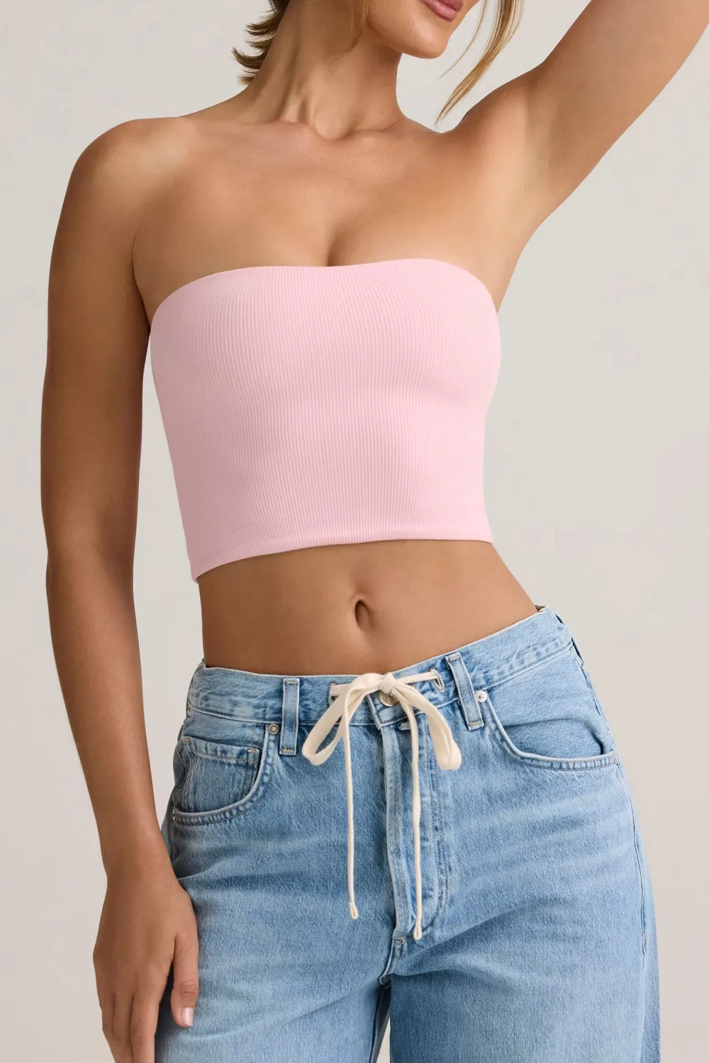 Slim Fit Short Navel-Exposed Ladies Top