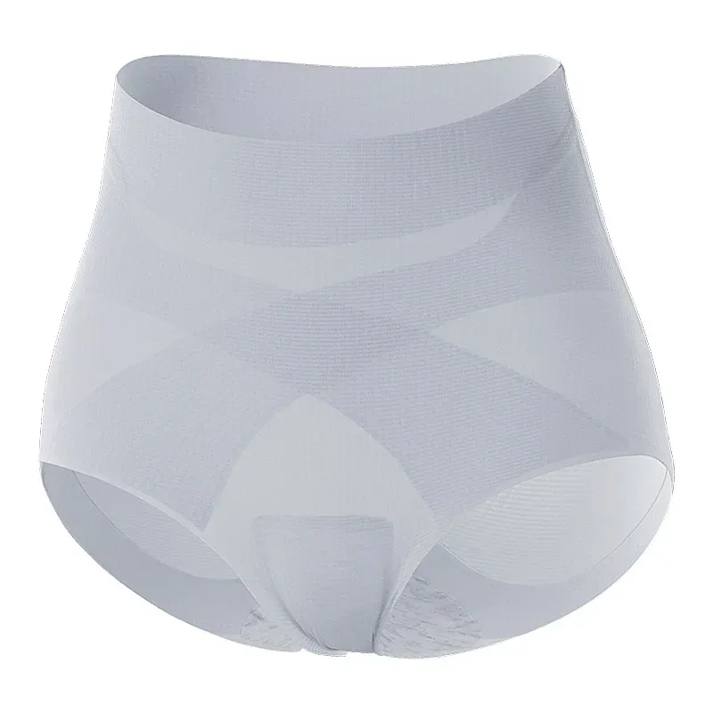 High-Waist Tummy Control Shapewear Butt Lifter Panties Cross-Band Waist Trainer Briefs