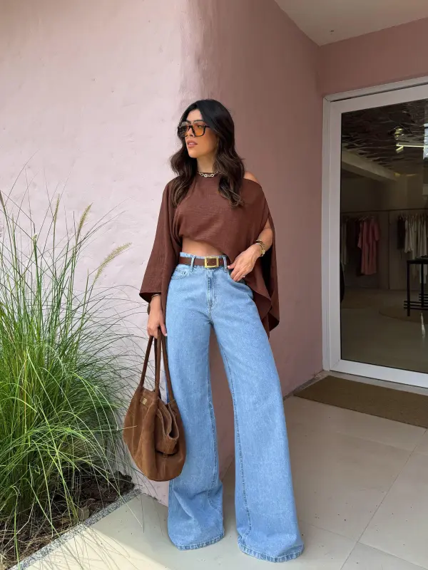 Off Shoulder Cropped Top