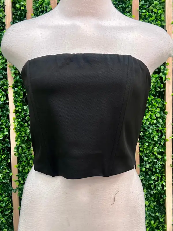 Dressy Tube Crop Top