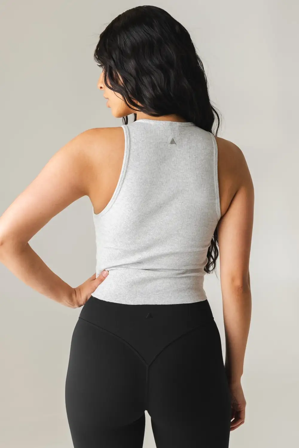 Vitality Basis Rib Full Tank - Heather Grey