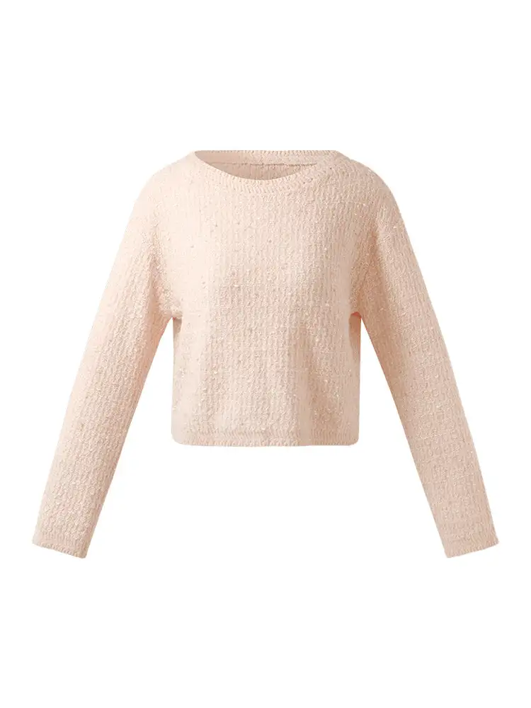 Mohair Slash Neck Women Sweater