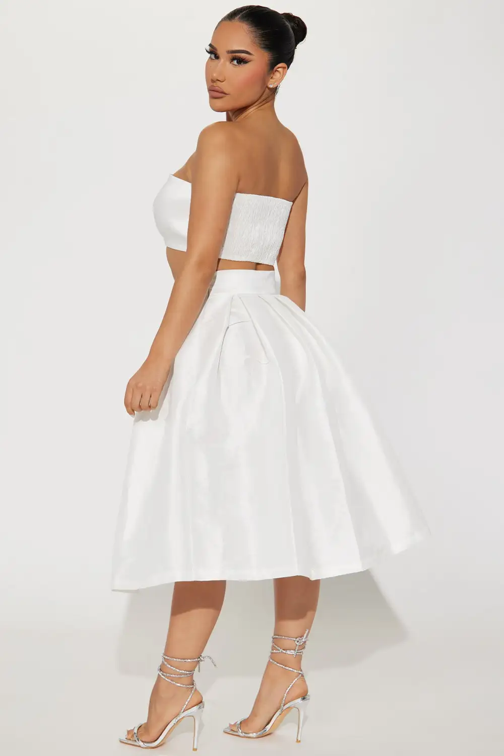 Need The Truth Skirt Set  - Off White