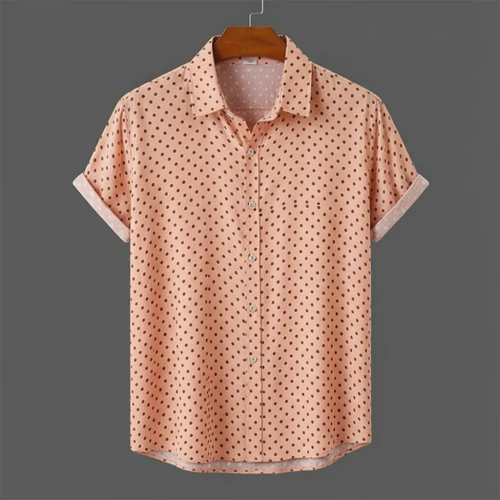 Relaxed Camp Collar Shirt