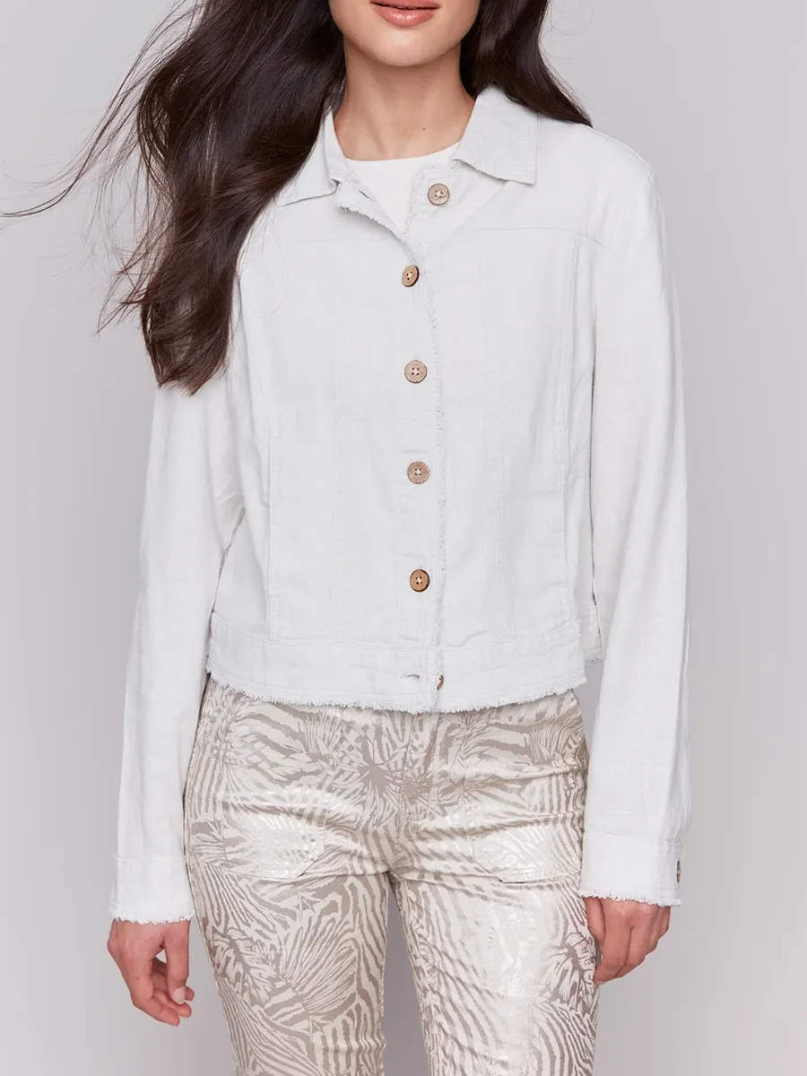 Soft And Breathable Linen Simple Jacket