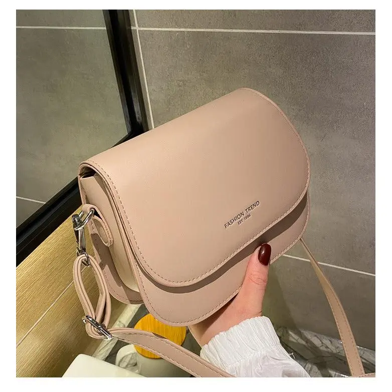 Soft Compact Square Crossbody Bag