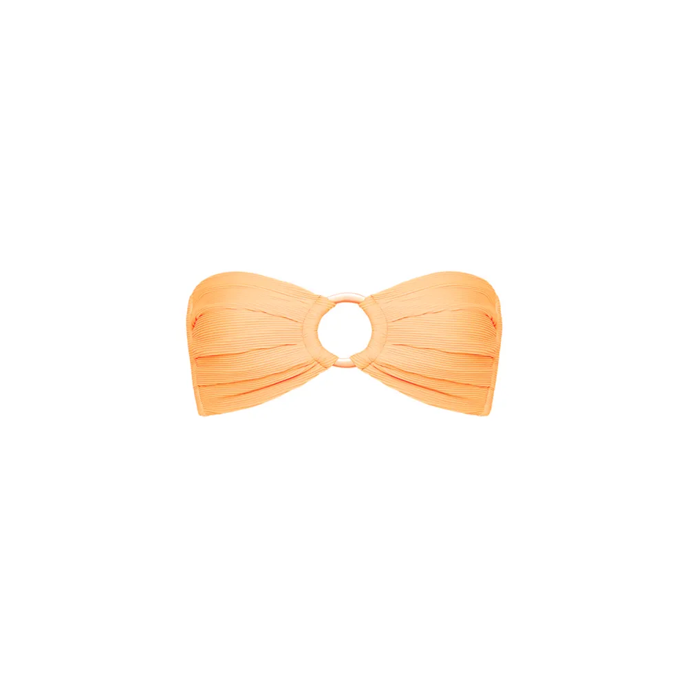 Cut Out Bandeau Bikini Top