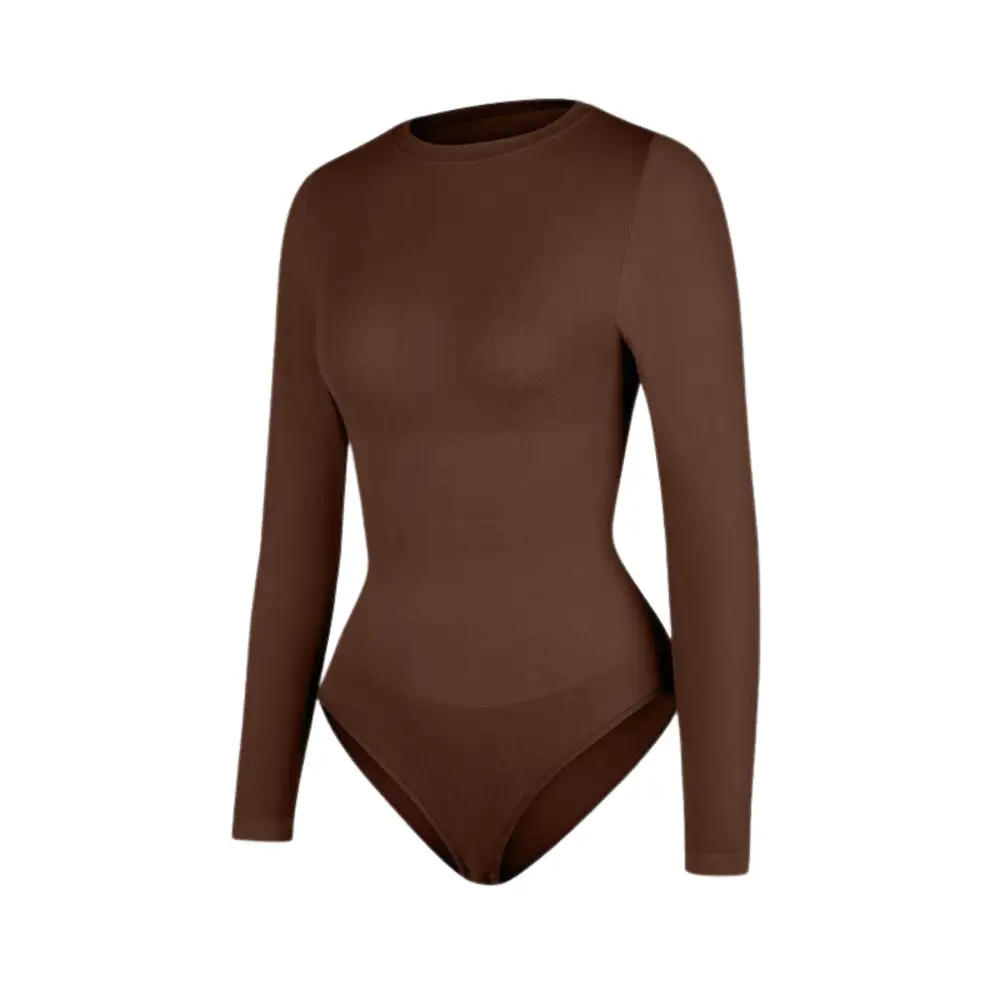 Contour Fit Long Sleeve Shaping Bodysuit