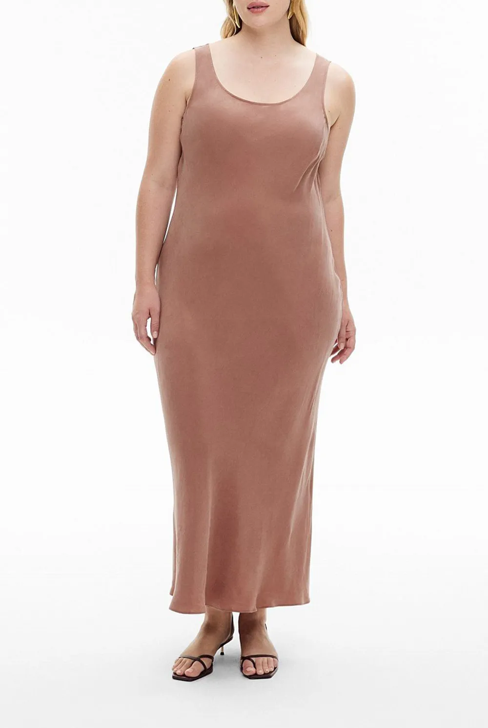 Streamlined Halter Dress