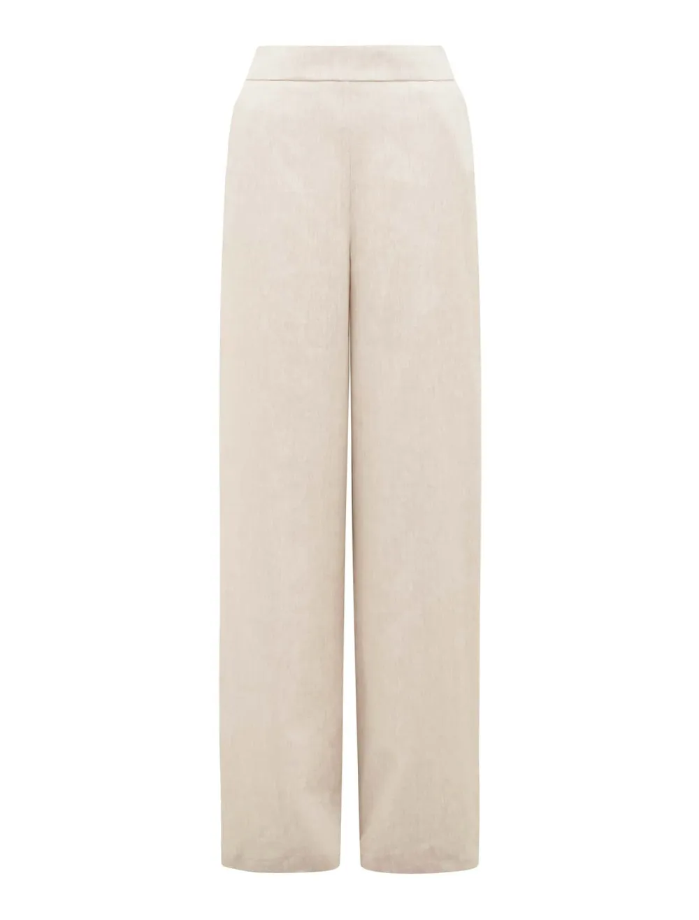 Linen Wide-Leg Pants