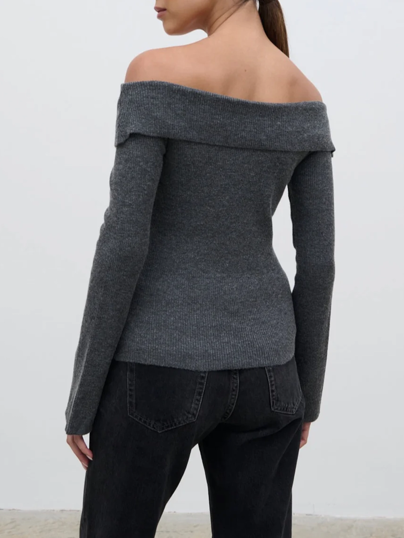 Cross Over Knit Top