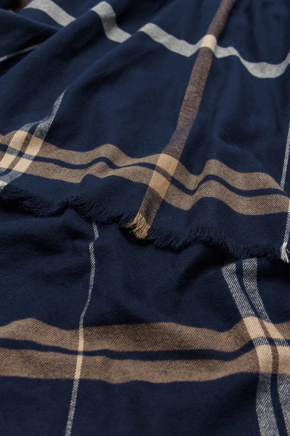 Contemporary Art Check Scarf