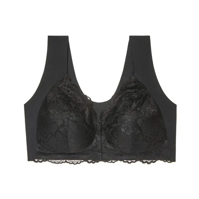 Lace Plain Casual Bra & Bralette