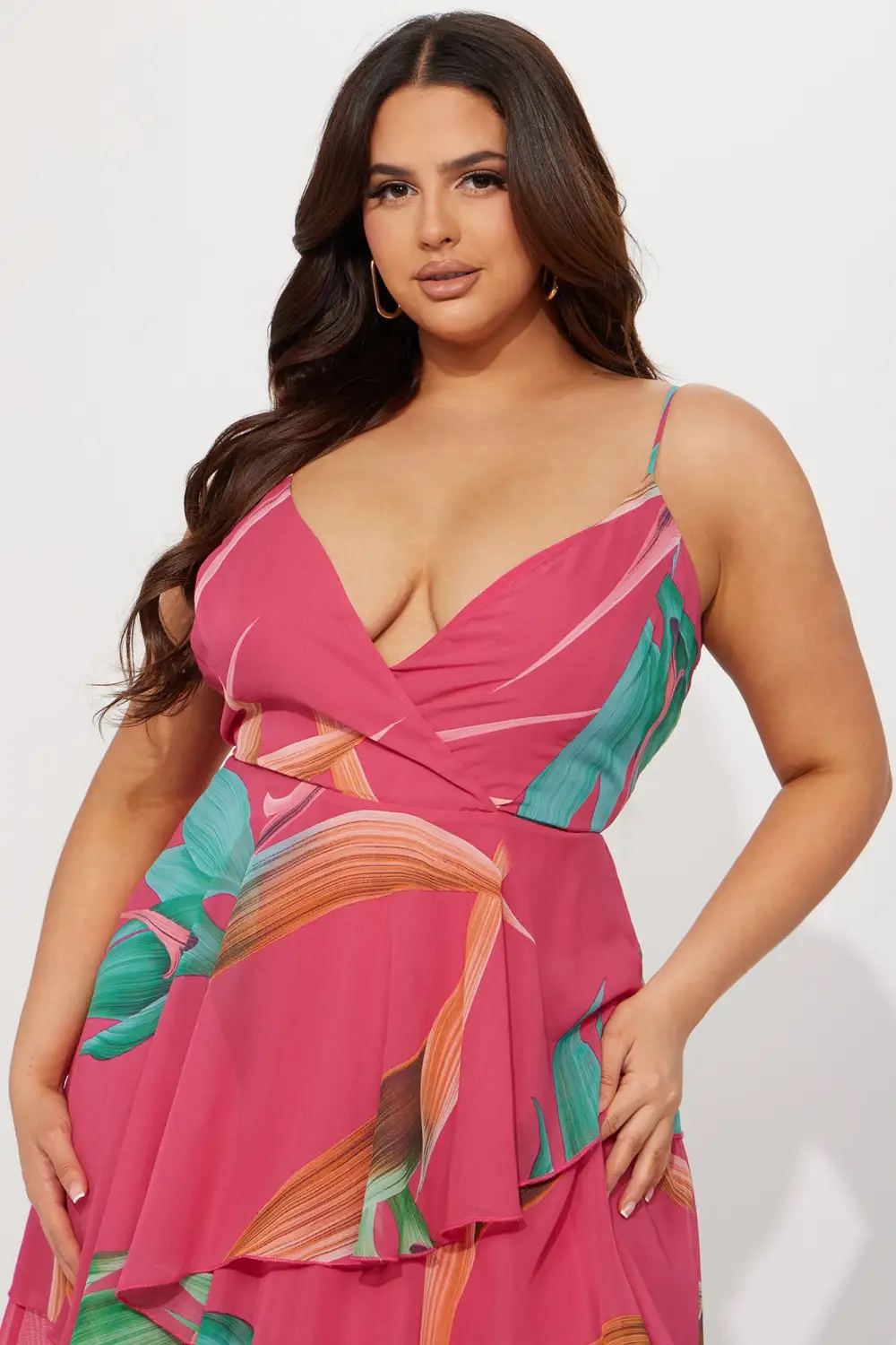 Spring Dream Maxi Dress - Pink/combo