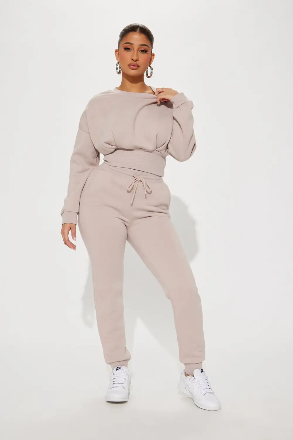 Truly Amazing Jogger Set  - Taupe