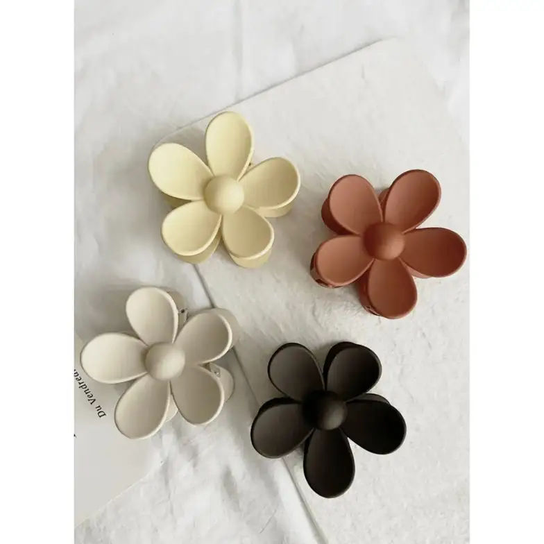 Flower Power Hair Clip Neutrals