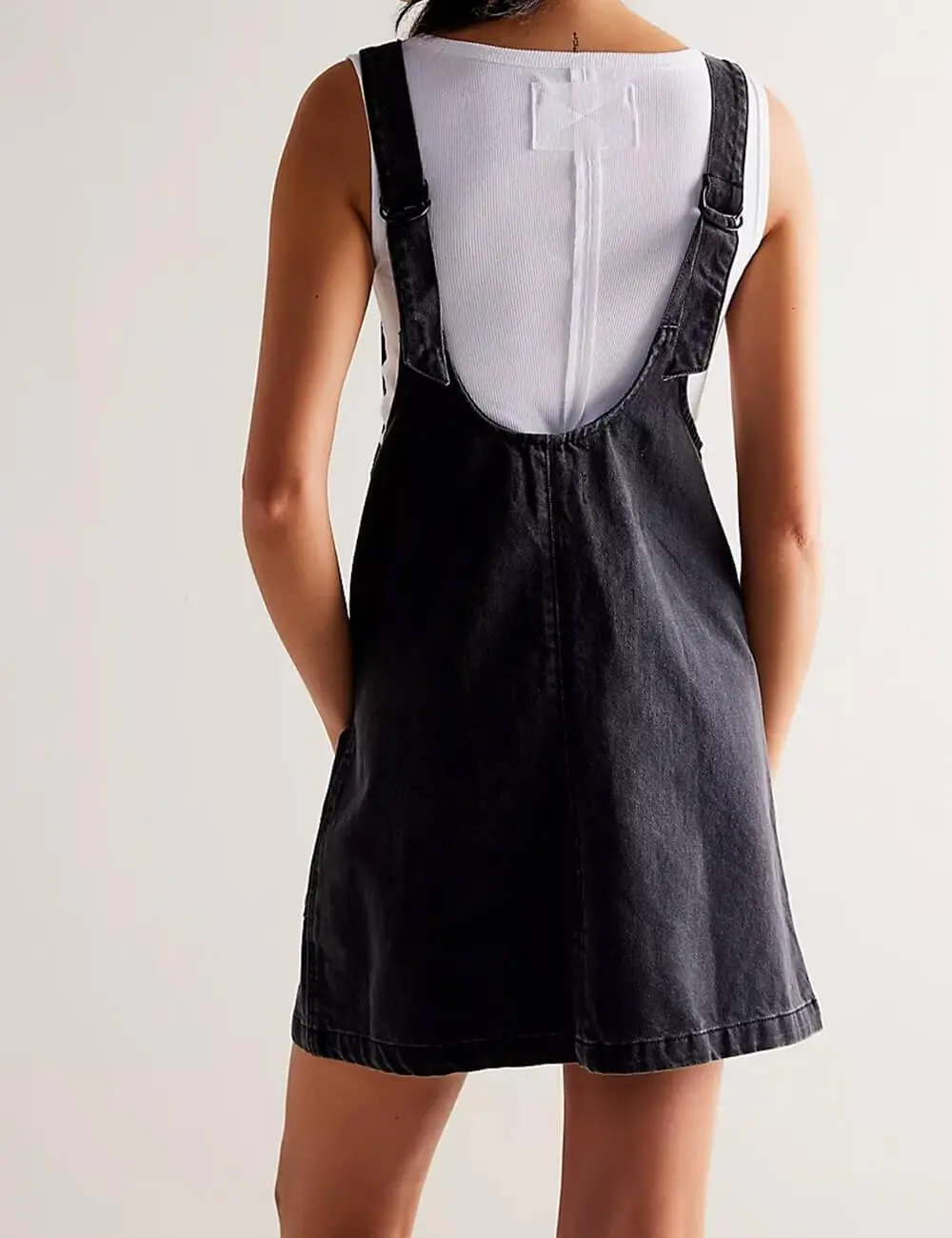 Pocket Denim Mini Dress