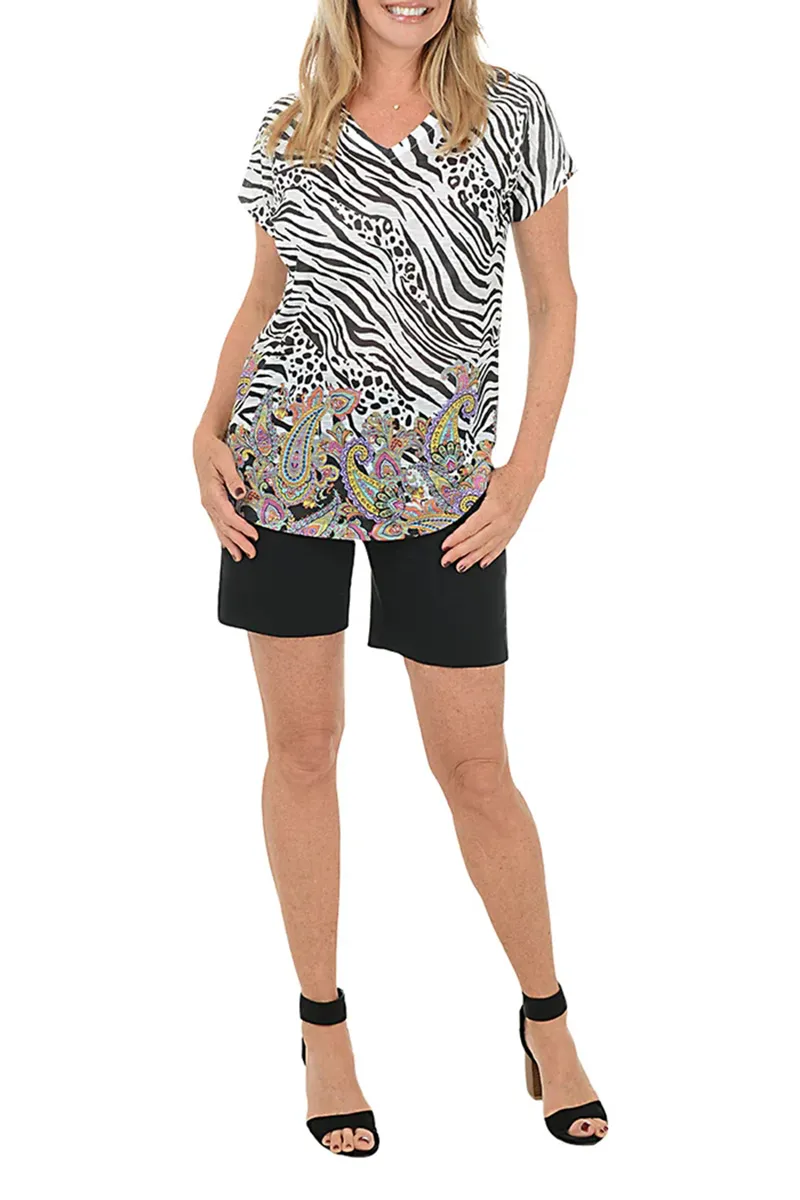 Dual Front Pockets Classic Short