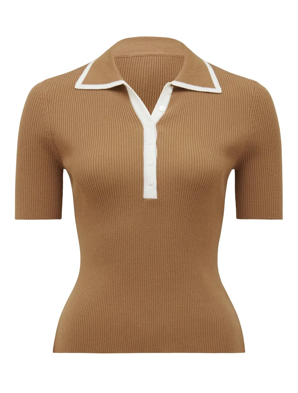 Collar Knit Polo