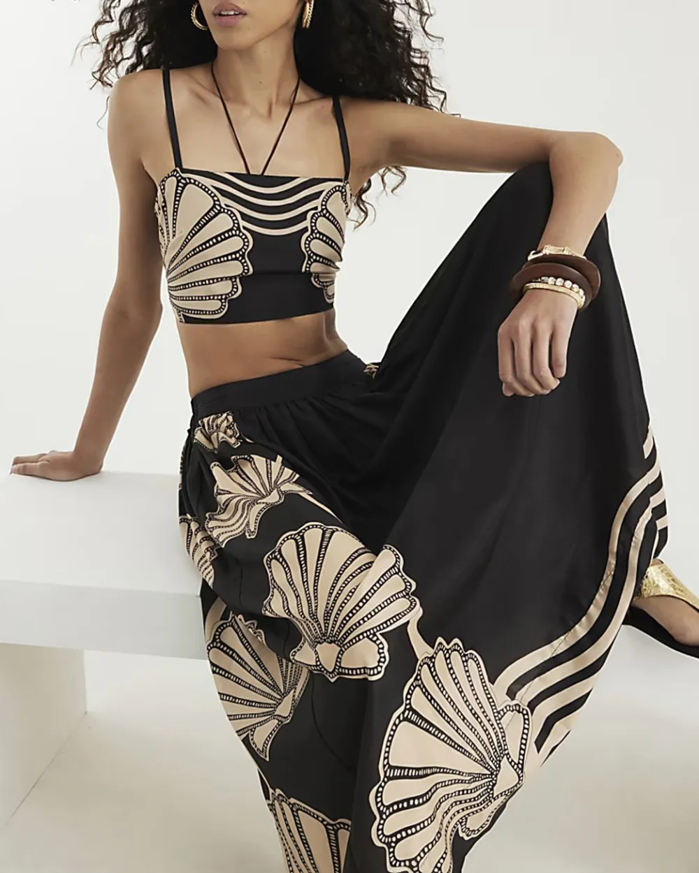 Artistic Gentle Ladies Long Skirts