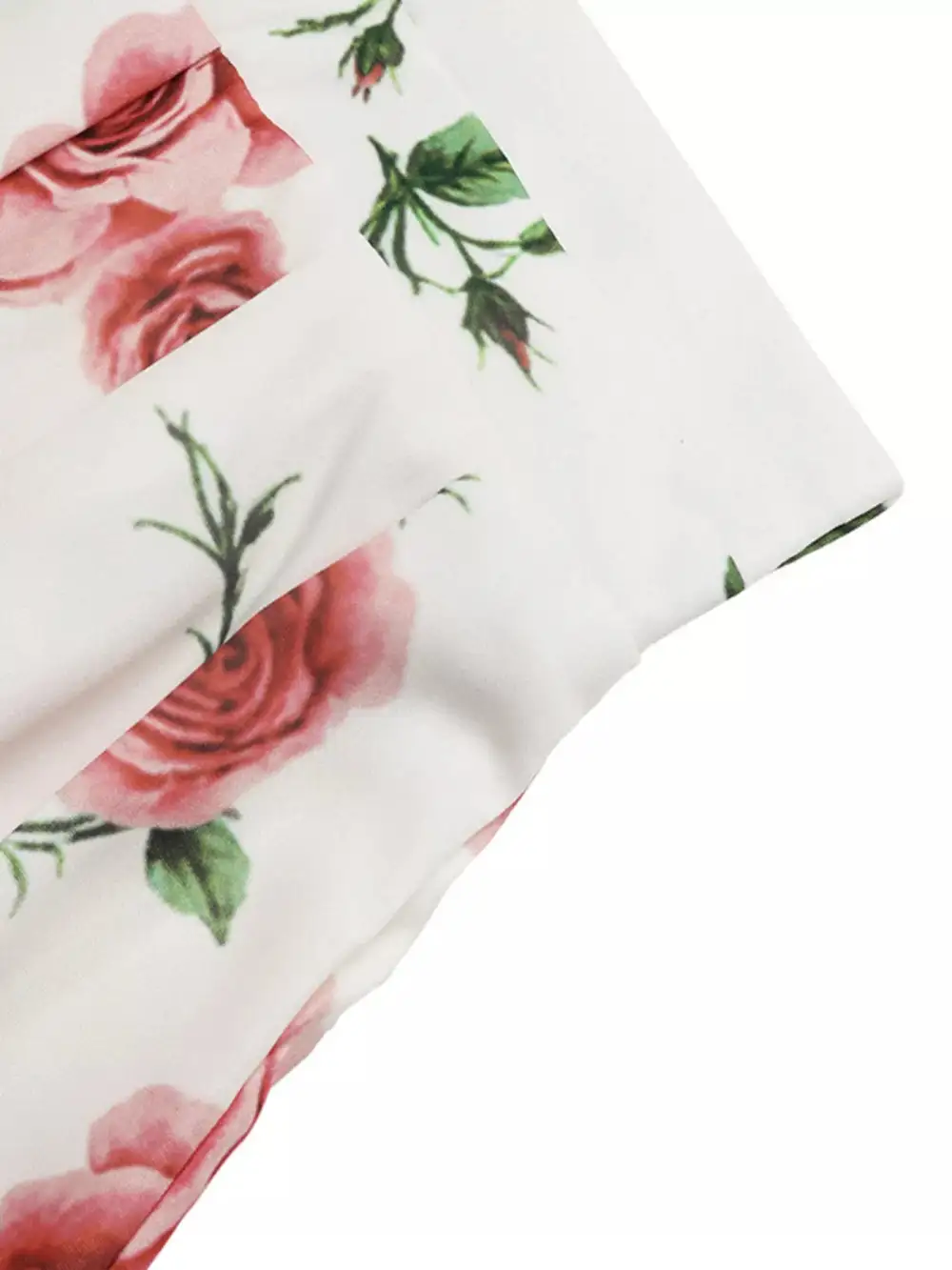 Print Flowy Maxi Skirt